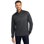 THE VETERINARY CLINIC - Men's Vertical Texture 1/4 Zip Pullover